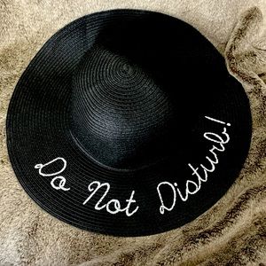 Super Cute Black Sunhat